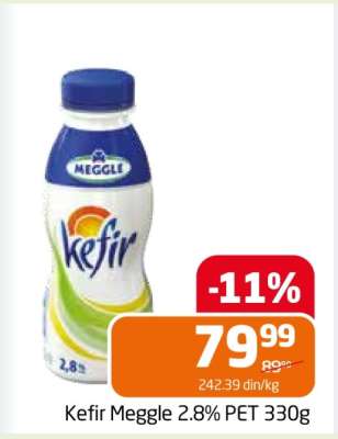 Kefir Meggle 2.8% PET 330g
