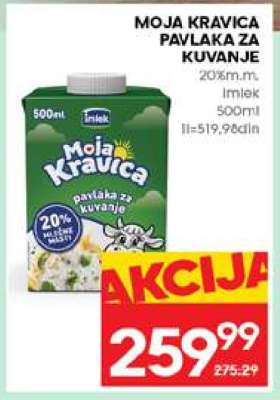 MOJA KRAVICA PAVLAKA ZA KUVANJE