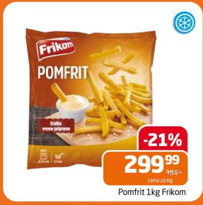 Pomfrit 1kg Frikom