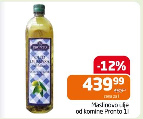 Maslinovo ulje od komine Pronto 1l