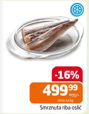 Smrznuta riba oslić
