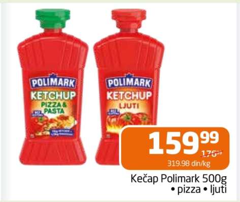 Kečap Polimark 500g