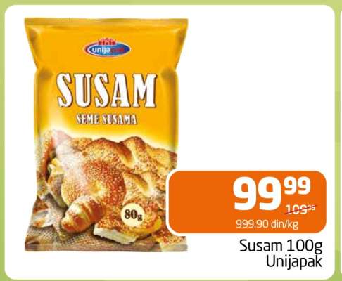 Susam 100g Unijapak