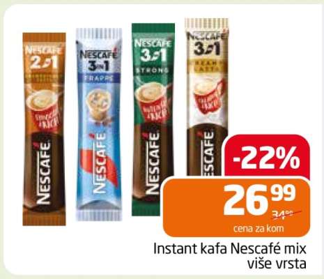Instant kafa Nescafé mix više vrsta