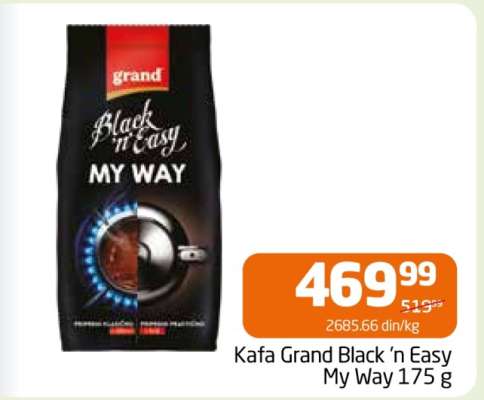 Kafa Grand Black ‘n Easy My Way 175 g