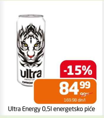 Ultra Energy 0,5l energetsko piće
