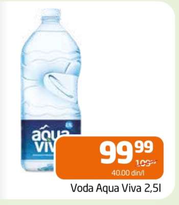 Voda Aqua Viva 2,5l