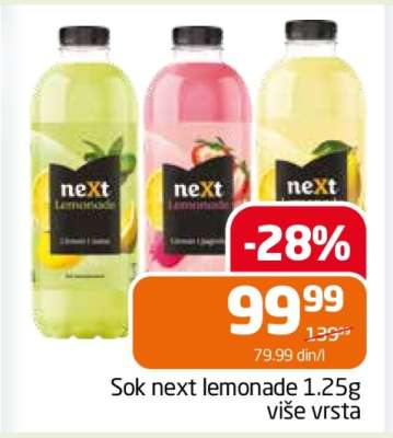 Sok next lemonade 1.25g