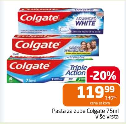 Pasta za zube colgate 75ml