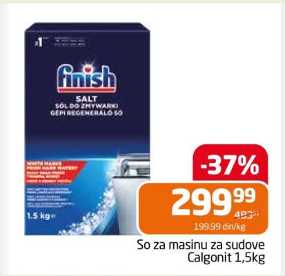 So za mašinu za sudove Calgonit 1,5kg