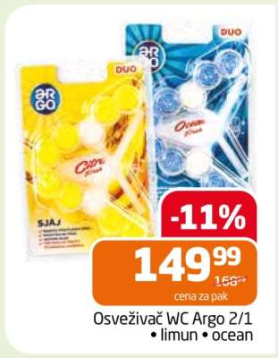 Osveživač WC Argo 2/1