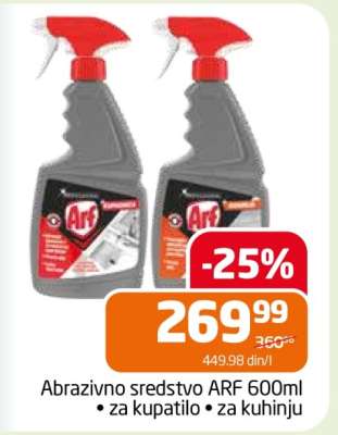 Abrazivno sredstvo ARF 600ml