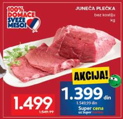 Juneća plećka