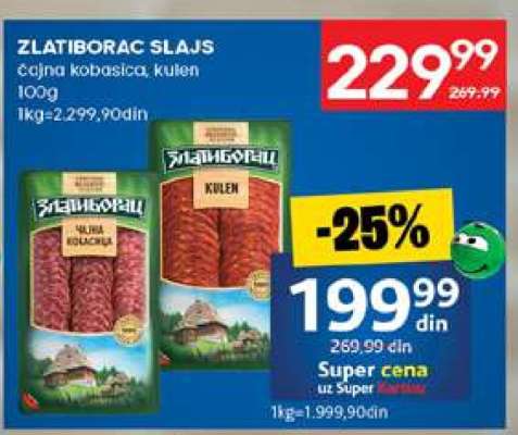 ZLATIBORAC SLAJS