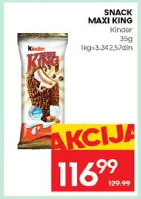 SNACK MAXI KING