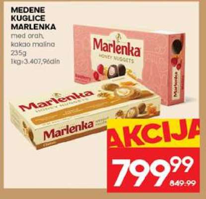 Medene kuglice Marlenka