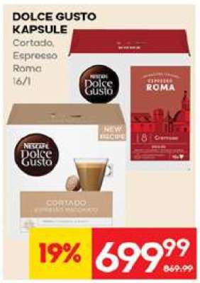 DOLCE GUSTO KAPSULE