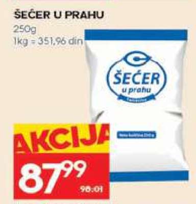 ŠEĆER U PRAHU