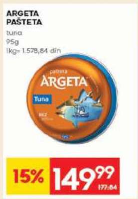 ARGETA PAŠTETA