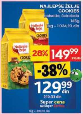 NAJLEPŠE ŽELJE COOKIES