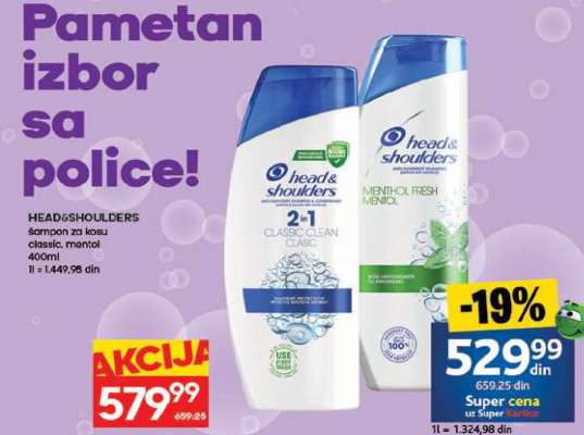 HEAD & SHOULDERS