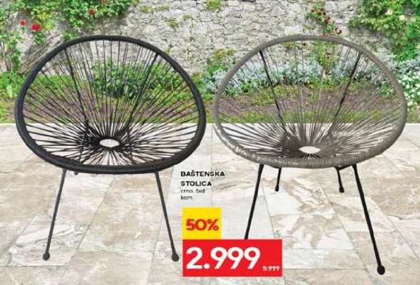 BAŠTENSKA STOLICA