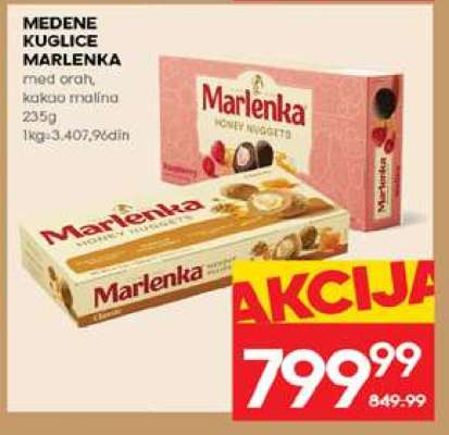Medene kuglice Marlenka