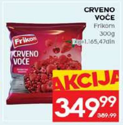 CRVENO VOĆE