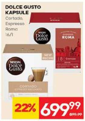 DOLCE GUSTO KAPSULE