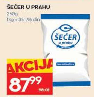 ŠEĆER U PRAHU