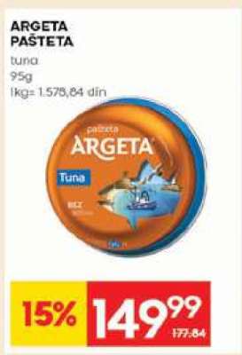 ARGETA PAŠTETA