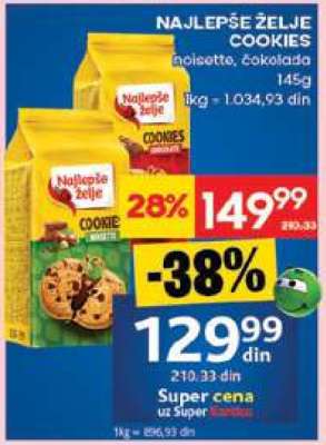 NAJLEPŠE ŽELJE COOKIES