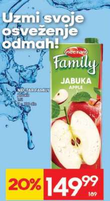 NECTAR FAMILY jabuka