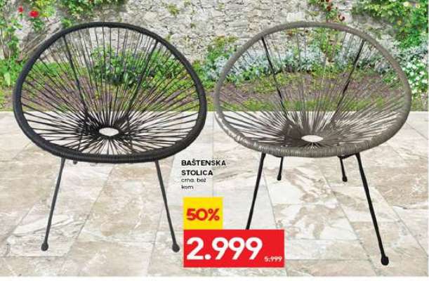 BAŠTENSKA STOLICA