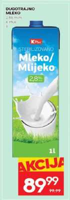 DUGOTRAJNO MLEKO