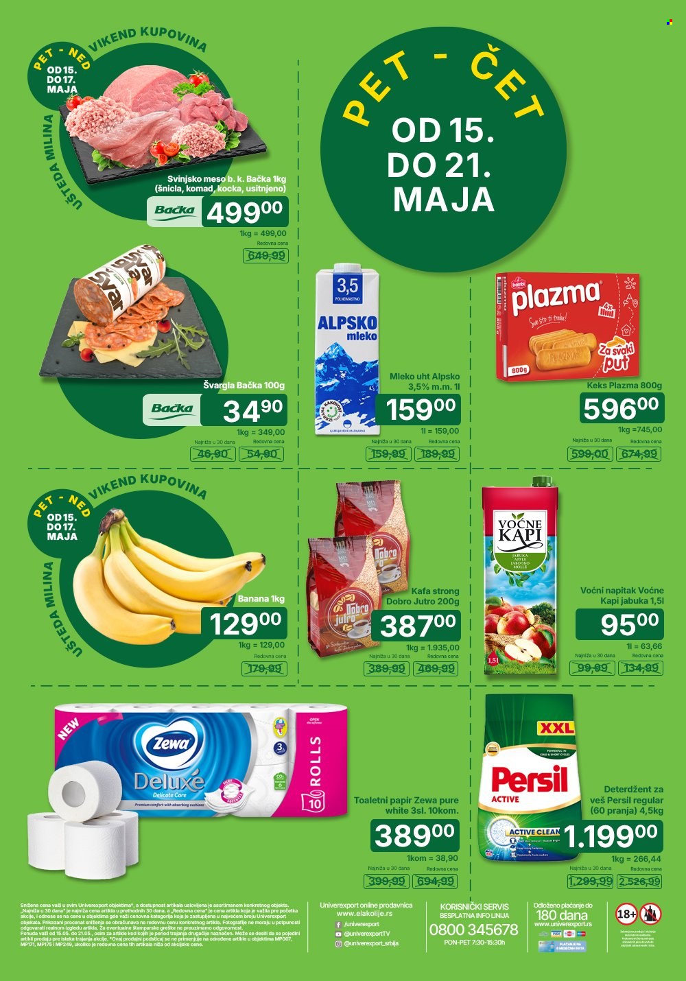 Univerexport katalog - 15.05.2026 - 21.05.2026. Stranica 1