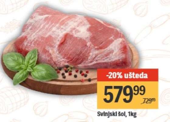 Svinjski šol, 1kg