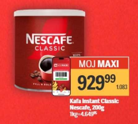 Kafa instant Classic Nescafe 200g