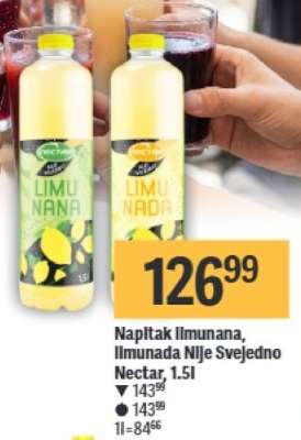 Napitak limunana, limunada N!je Svejedno Nectar, 1.5l