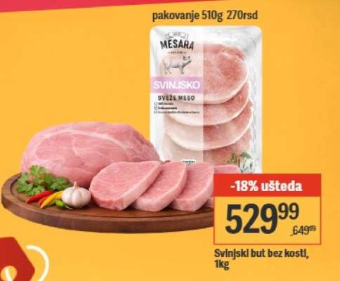 Svinjski but bez kosti 1kg