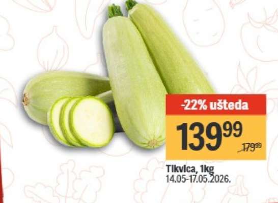 Tikvica 1kg