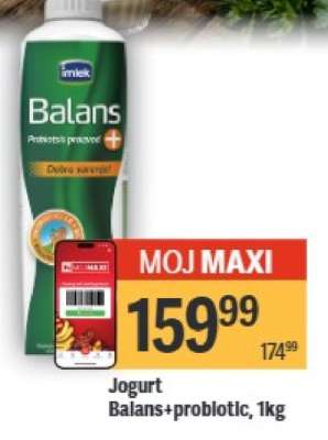 Jogurt Balans+ probiotic 1kg