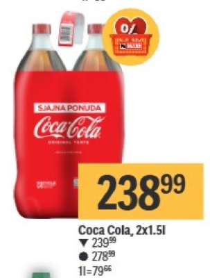 Coca Cola 2x1.5L