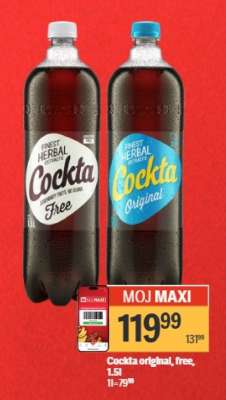 Cockta original free 1,5l