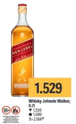 Whisky Johnnle Walker, 0,7l