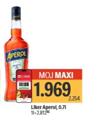 Liker Aperol, 0.7l