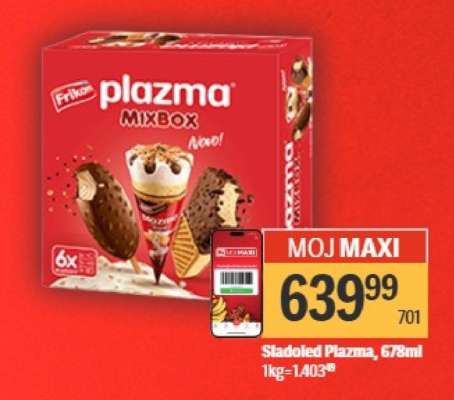 Sladoled Plazma, 678ml