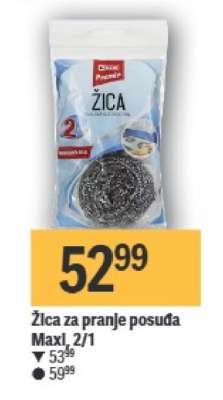 Žica za pranje posuđa Maxi, 2/1