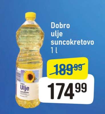Dobro ulje suncokretovo