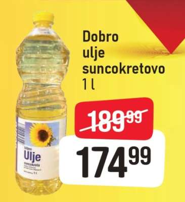Dobro ulje suncokretovo